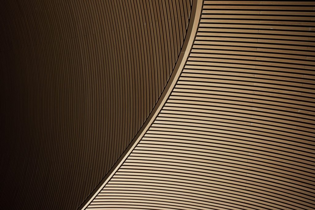 Raw Studios architecture + interior design. Photo by Ren Ran. A close up of a wall with lines on it.